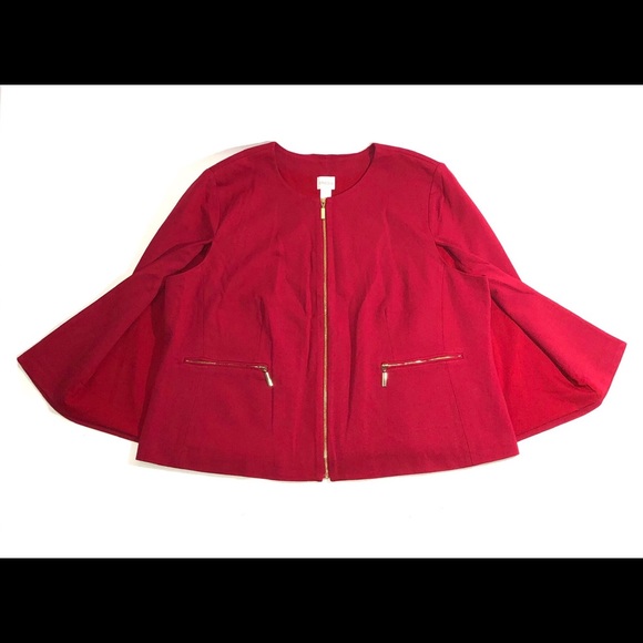 CHICOS CAPE BLAZER JACKET - Picture 6 of 8